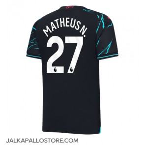 Manchester City Matheus Nunes #27 Kolmaspaita 2023-24 Lyhythihainen